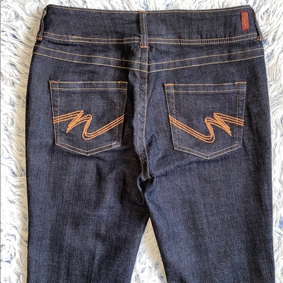 Mix It Dark Blue Boot Cut Jeans Size 6 - Picture 9 of 12